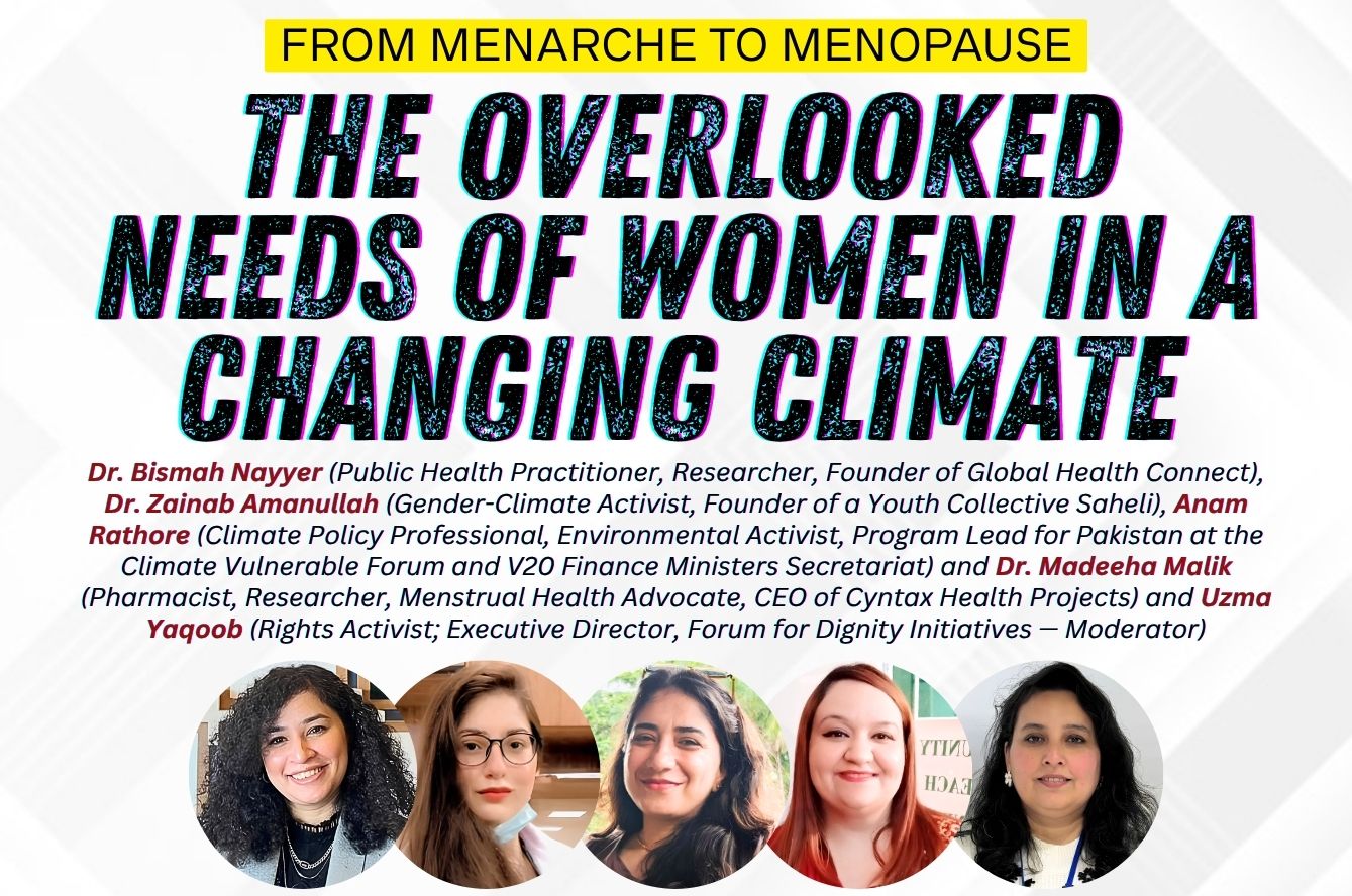 From Menarche to Menopause: The Overlooked Needs of Women in a Changing Climate