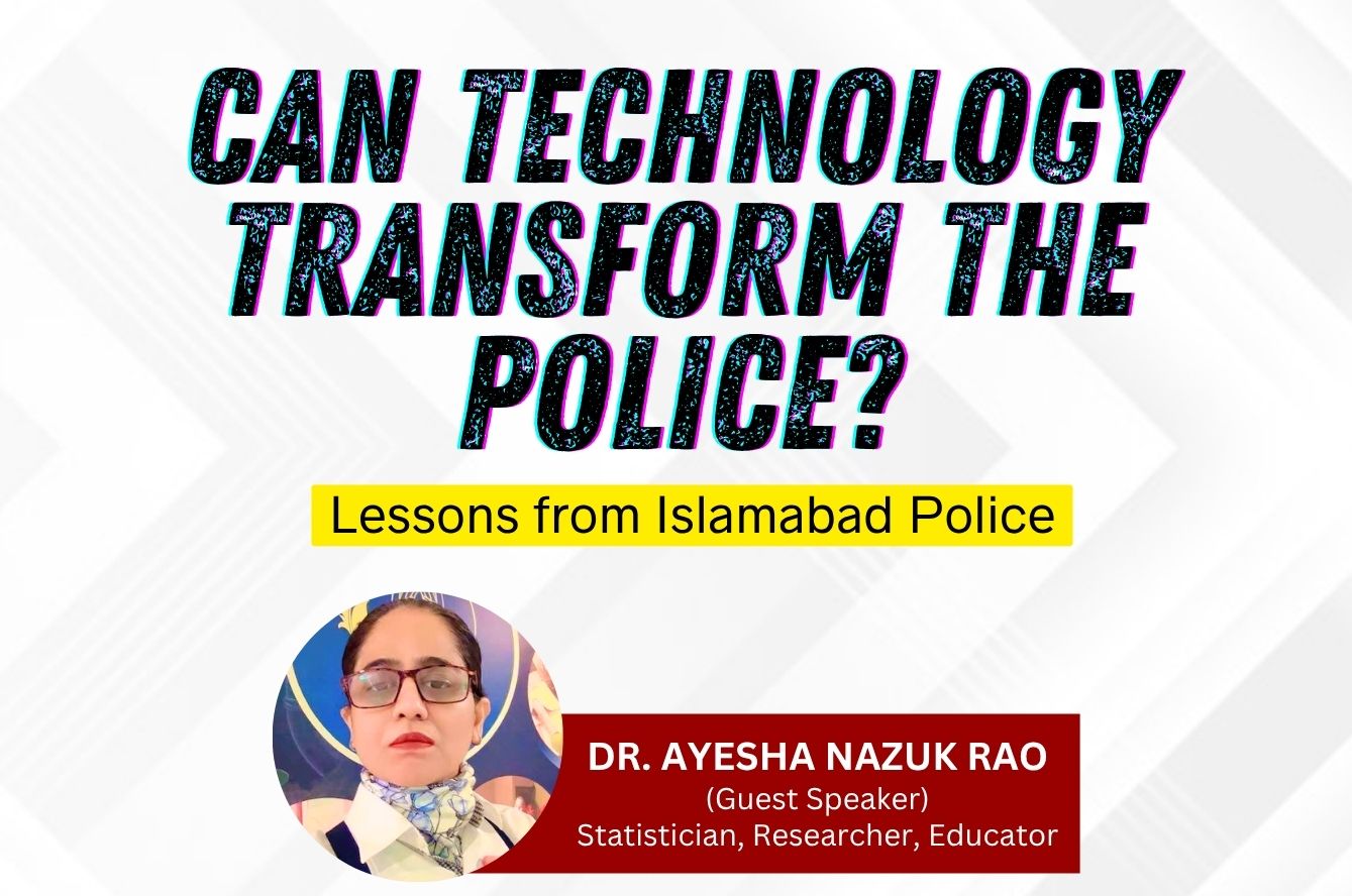 Can Technology Transform the Police? Lessons from Islamabad Police